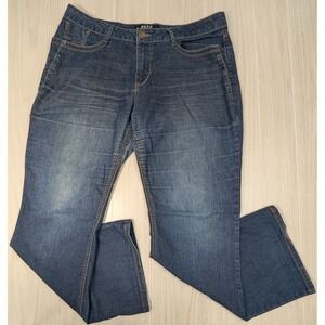Beau Dawson Women's Blue Jeans Size 14 Stretch Cotton Blend
